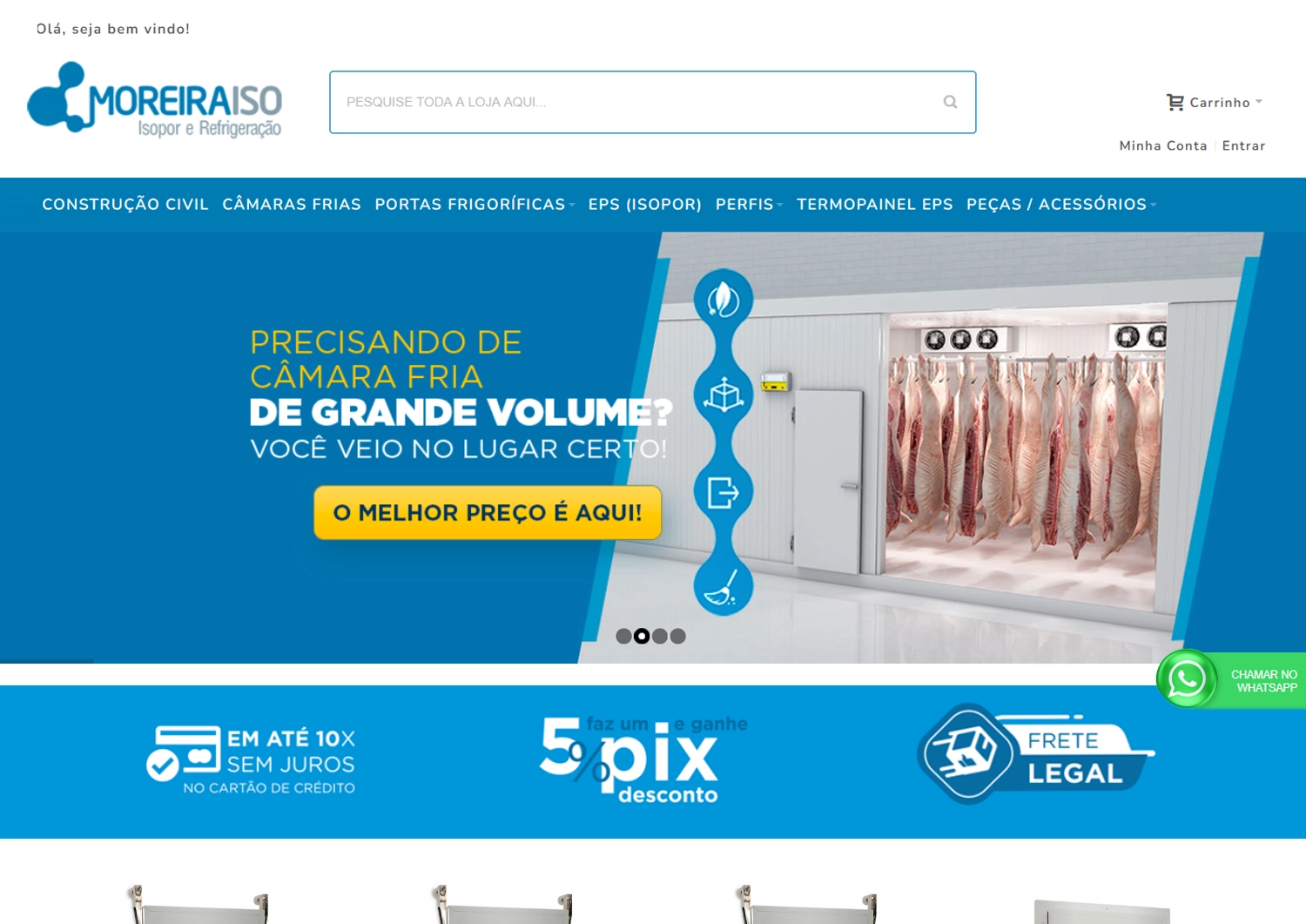 Ecommerce B2B — Loja Moreira Iso