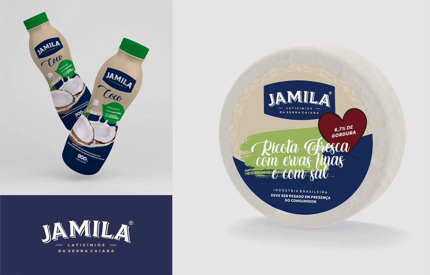 DESENVOLVIMENTO DE MARCA E PRODUTOS LATICÍNIOS JAMILA