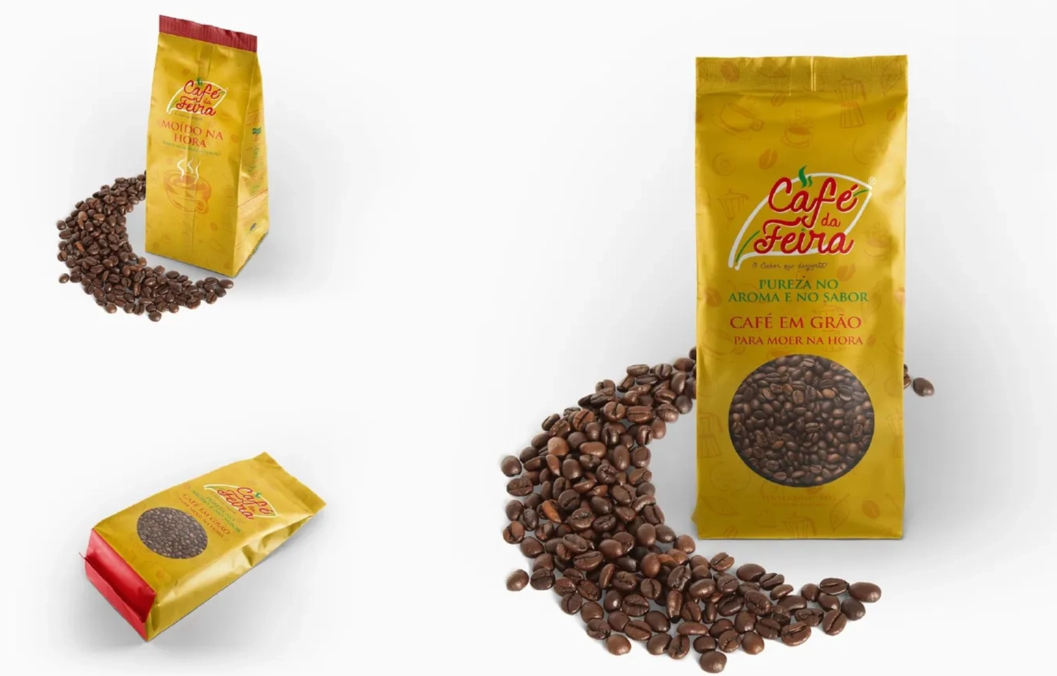 BRANDING E EMBALAGENS CAFÉ DA FEIRA